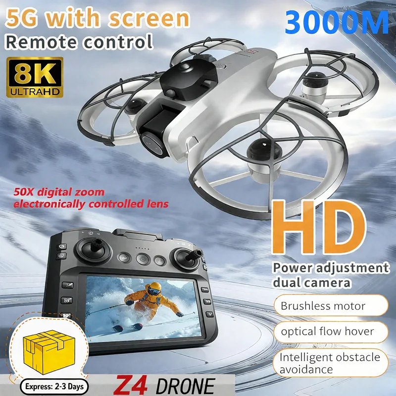 Drone Cinematic - Nouveau Drone MINI Z4 4K Professionnel