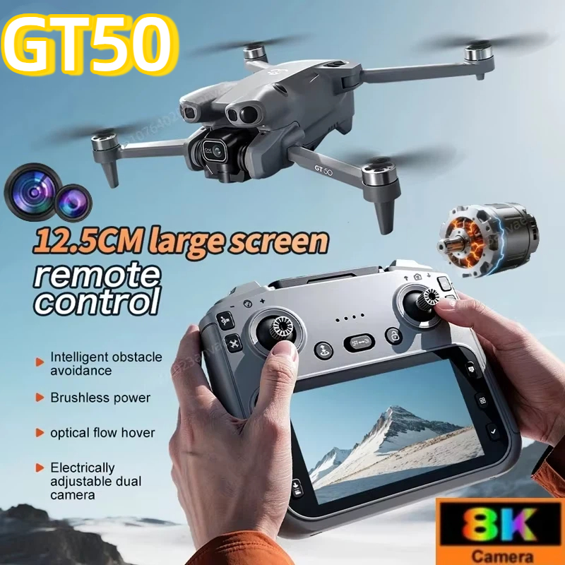 Drone Multispectral - Drone RC GT50 8K HD Photographie