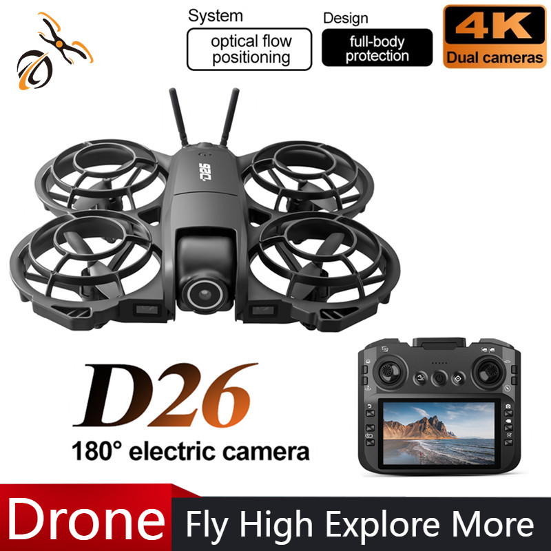 Drone Cinematic - Drone D26 4K Aérien HD 180