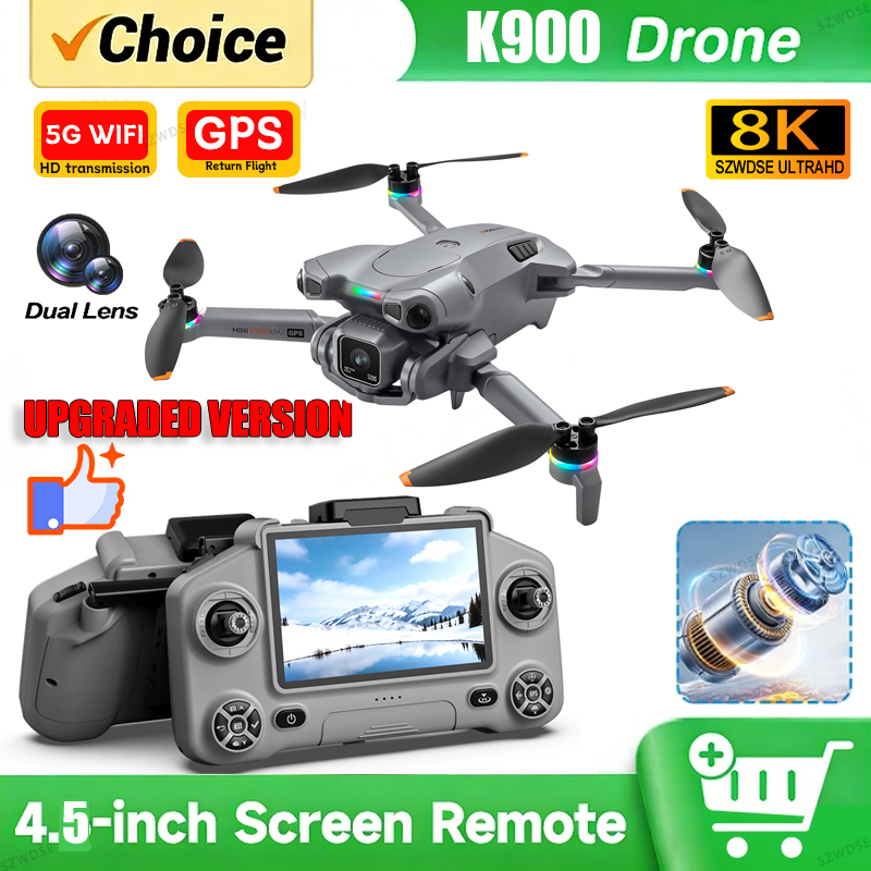 Drone Cinematic - Nouveau drone GPS K900 MAX avec