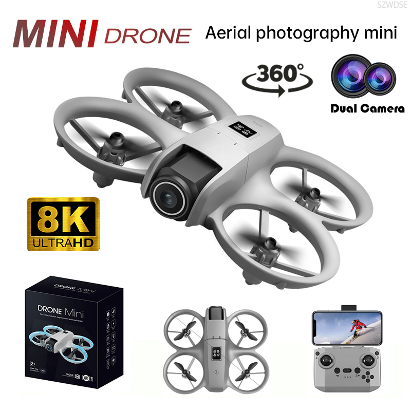 Drone Cinematic - Mini Drone Professionnel avec Caméra 8K,