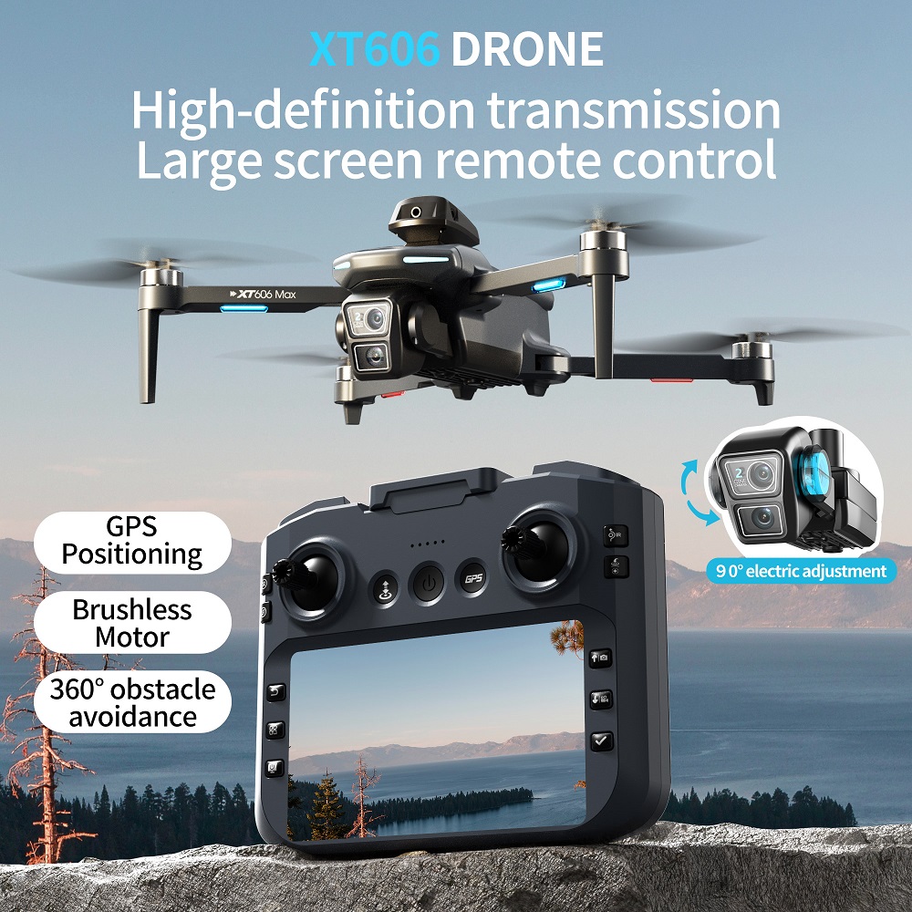 Drone XT606 MAX 3 batteries, c - Drone Mapping avis et prix