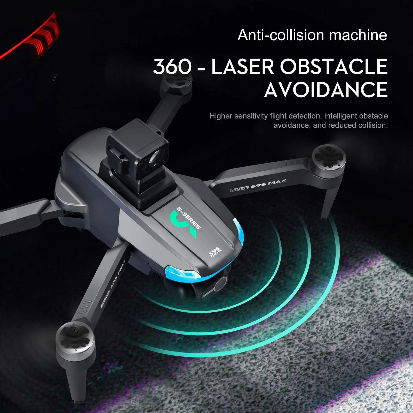 Nouveau S9S MAX MINI Drone 4K  - Drone Cinematic avis et prix