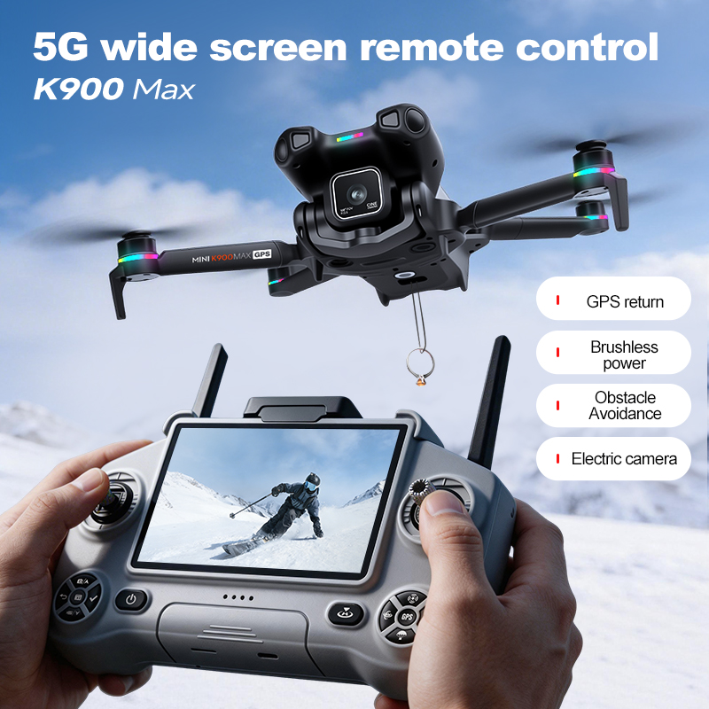 Nouveau drone GPS K900 MAX ave - Drone Cinematic avis et prix